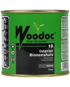 Woodoc 10 Interior Velvet Polywax Sealer Clear 500ml W1005