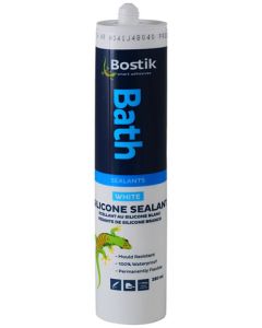 Bostik Bath Silicone Sealant White 280ml 1-0210