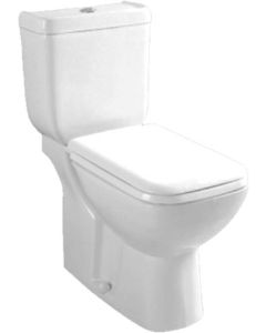 Icon Red White Michelle Close Couple Top Flush Toilet Suite MIC2CCCS