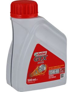 Castrol GTX Diesel 15W-40 Motor Oil 500ml 11304765