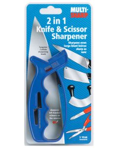 Multi-Sharp 2-In-1 Knife & Scissor Sharpener MS1901