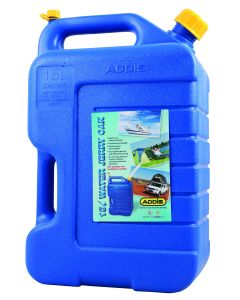 Addis Blue Plastic Water Jerry Can 15L 7422BL