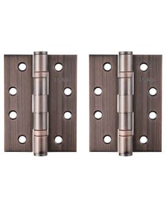 Euro Brass Antique Brass Butt Hinge 100mm EB4013