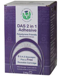 DAS 2-In-1 Cornice Adhesive Sausage 300ml - 6 Pack DAS043