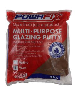 Powafix Multi-Purpose Teak Putty 5kg PUT5KGT