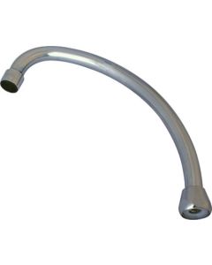 Neoperl Chrome Plated Sink Mixer Spout With Cascade Aerator 200mm 0305