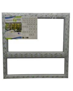 IBuild 30.5mm Natural Aluminium PT99 Window With Clear Glass 900 x 900mm