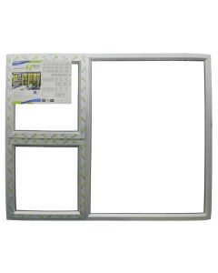 IBuild 30.5mm Natural Aluminium PTT1512 Window With Clear Glass 1500 x 1200mm