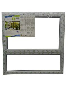 IBuild 30.5mm Natural Aluminium PT99 Window With Obscure Glass 900 x 900mm