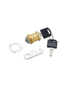 Mackie Polished Brass Cam Lock 25 x 23mm 97003010