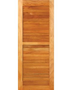 Swartland Commercial Horizontal Slatted Plyback Door 813 x 2032mm PD1H