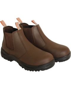 Interceptor Brown Teleza Chelsea Safety Boots