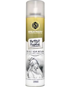 Spraymate Artist Fixative Spray Paint Matt 250ml 2602