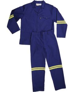 Royal Blue Reflective 2 Piece Conti Suits