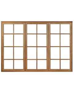 Swartland Hardwood D4 Small Pane Window Frame 1672 x 1187mm WB3SP