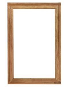 Swartland Hardwood NC1 Full Pane Right Window Frame 584 x 887mm WC1R