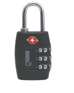 BBL TSA Travel Combination Padlock 30mm BBP830-TSA