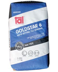 TAL Goldstar 6 Rapid Setting Tile Adhesive 20kg 