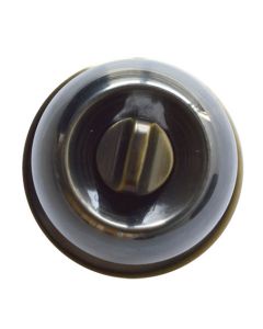 Fighter Antique Brass Round Knob Set LKNOBABR