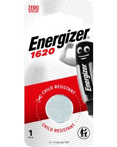 Energizer 1620 3V Lithium Coin Battery E301627300