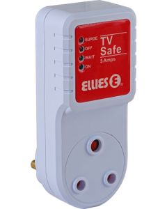 Ellies TV Safe Surge Protector Plug FEATVG16