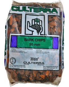 Culterra 50mm Bark Chips 30dm³ BARK50MM030