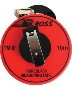 Ross Fibreglass Measuring Tape 12mm x 10m F7713 TM8