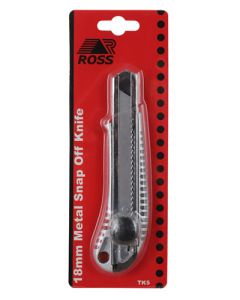 Ross Aluminium Snap-Off Knife 18mm F4001 TK5