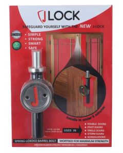 J-Lock Spring Loaded Steel Barrel Bolt