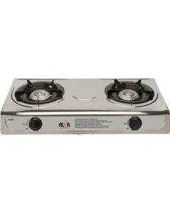 Alva 2-Burner Stainless Steel Gas Stove GCS04