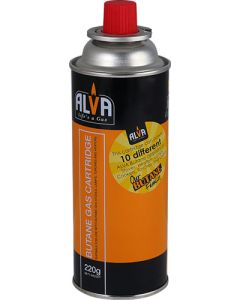 Alva Butane Gas Canister 220g CCR100