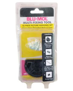 Blu-Mol 22 Piece Multi-Fixing Picture Hanging Kit  BM0421428