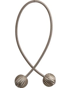 Finishing Touches Bendable Fabric Ball Curtain Tieback CAS010