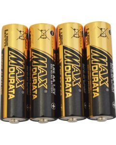 Max Durata Gold AA Batteries - 4 Pack HJ10