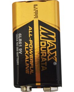 Max Durata Gold 9V Battery HJ35