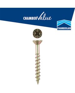 ChamberValue Smooth Shank Pozi Chipboard Screws