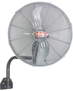 Eurolux Silver Hurricane Wall Fan 500mm F34