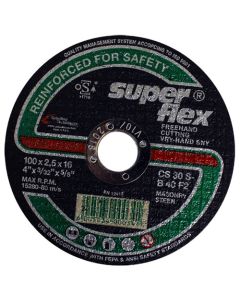 Super Flex Masonry Cutting Disc 100 x 2.5 x 16mm 3100B2KECS3000SZA