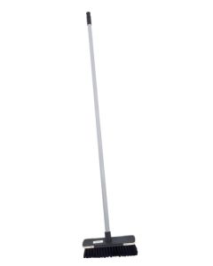 Academy Brushware Black Fibre Household Broom F3852