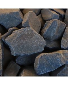 Black Dump Rock Pebbles 20kg