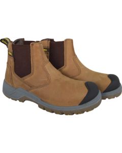 Rebel Brown Crazy Horse Safety Shoes