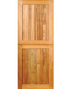 Swartland Hardwood Framed & Ledged Open Back Stable Door 813 x 2032mm PD1S/OB