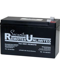 SRU 12V Gel Battery CTBATFB003