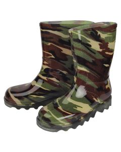 Neptun Camouflage Kids Ankle Length Gumboots