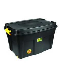 Addis Black Roughtote Storage Box 110L 99310BK