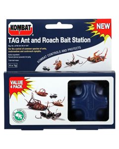 Kombat TAG Ant & Roach Bait Station - 4 Pack E581