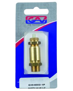 GAV Compressor Adjustable Safety Valve 1/4" GIO4002-1P