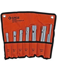 Groz 8 Piece Tube Spanner Set GRO5750