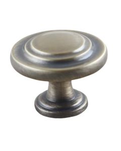 FIT Antique Brass Georgia Knob 31mm WE1147AB