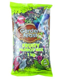 Garden Feast Fruity Parrot Bird Seed Mix 1kg 524-5X1